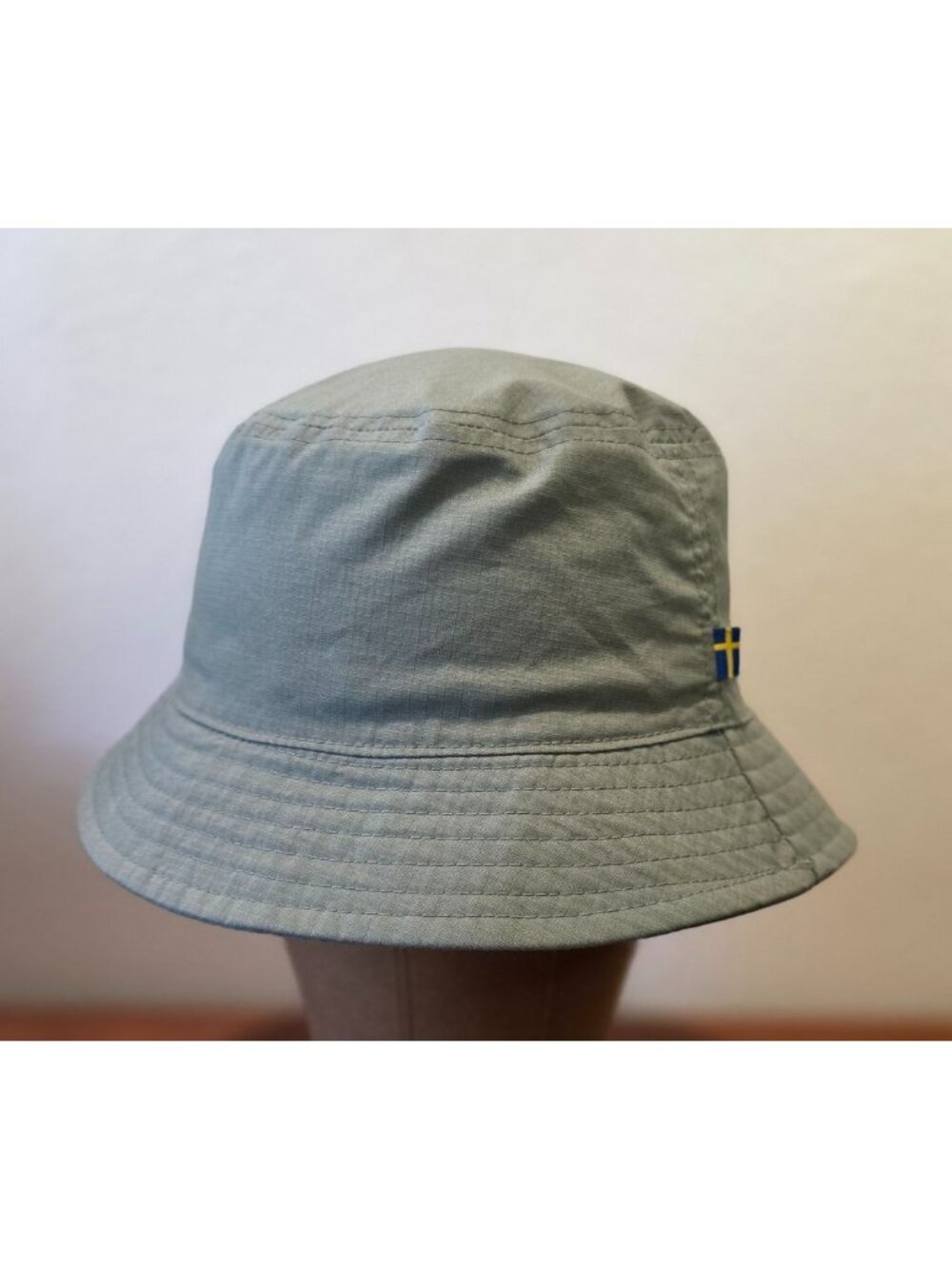 Fjällräven Reversible Lightweight Patina Green Ripstop Bucket Hat L/XL